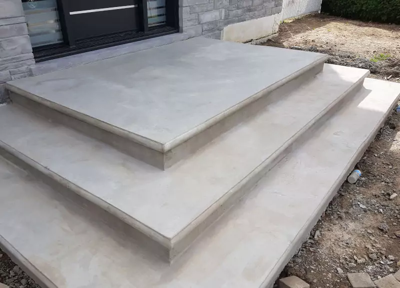 Concrete steps